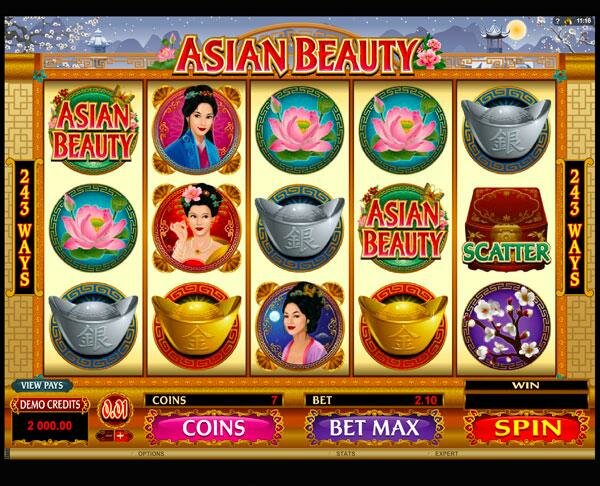 Грати Безкоштовно або на Гроші в Гральний Автомат Asian Beauty