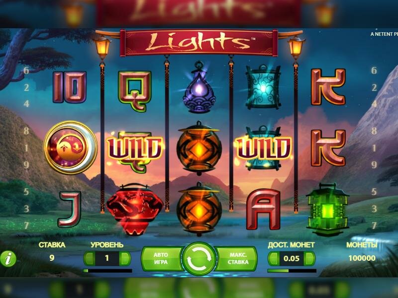 Грати Безкоштовно або на Гроші в Гральний Автомат Lights