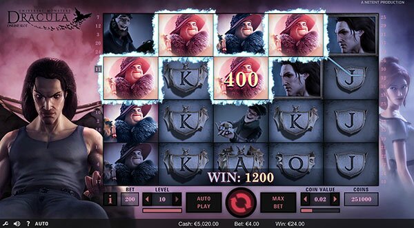 Играть Бесплатно или на деньги в игровые автоматы Dracula
