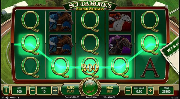 Грати Безкоштовно або на Гроші в Гральний Автомат Scudamores Super Stakes